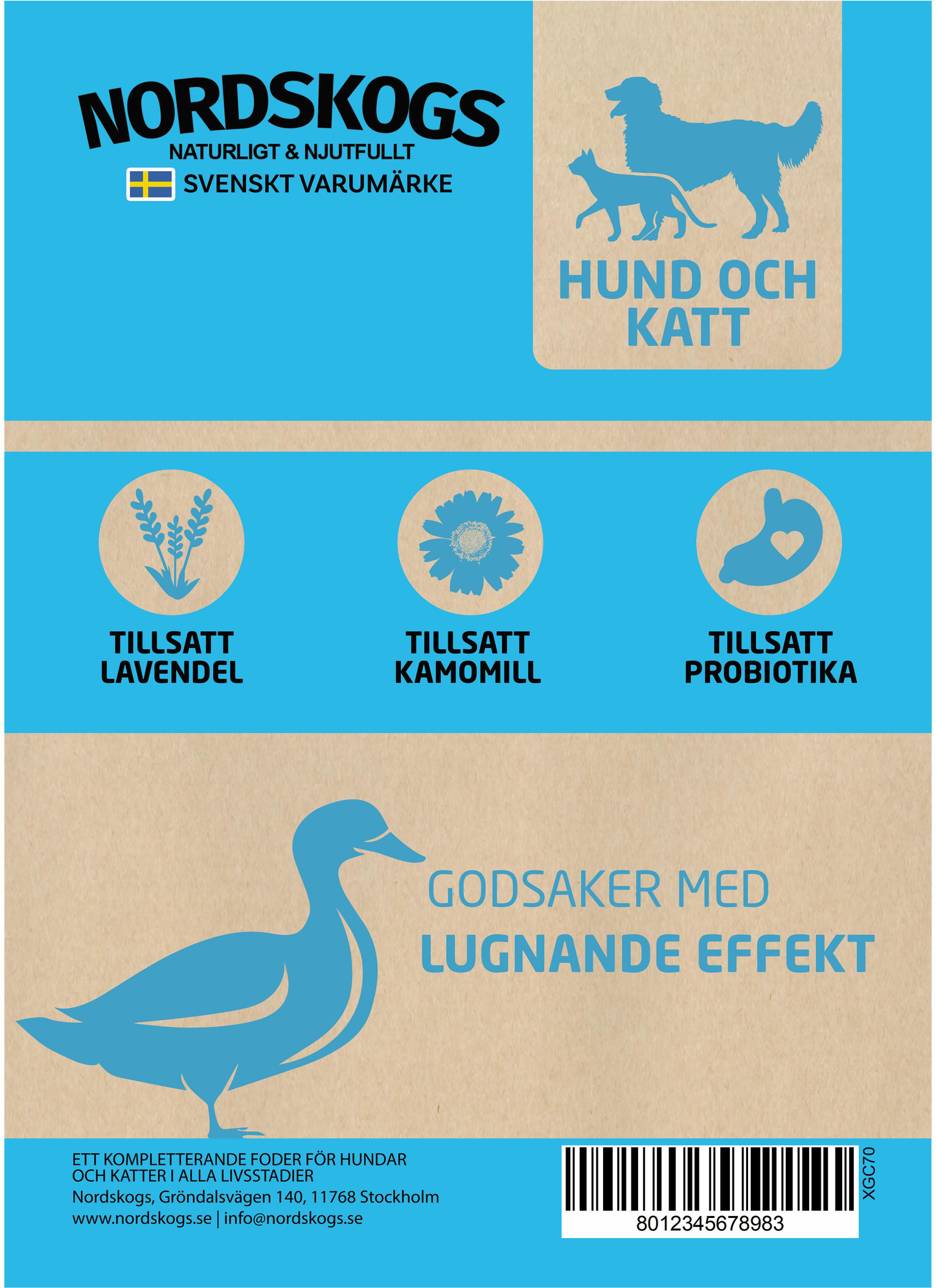 Nordskogs - Godis med Lugnande effekt 70g