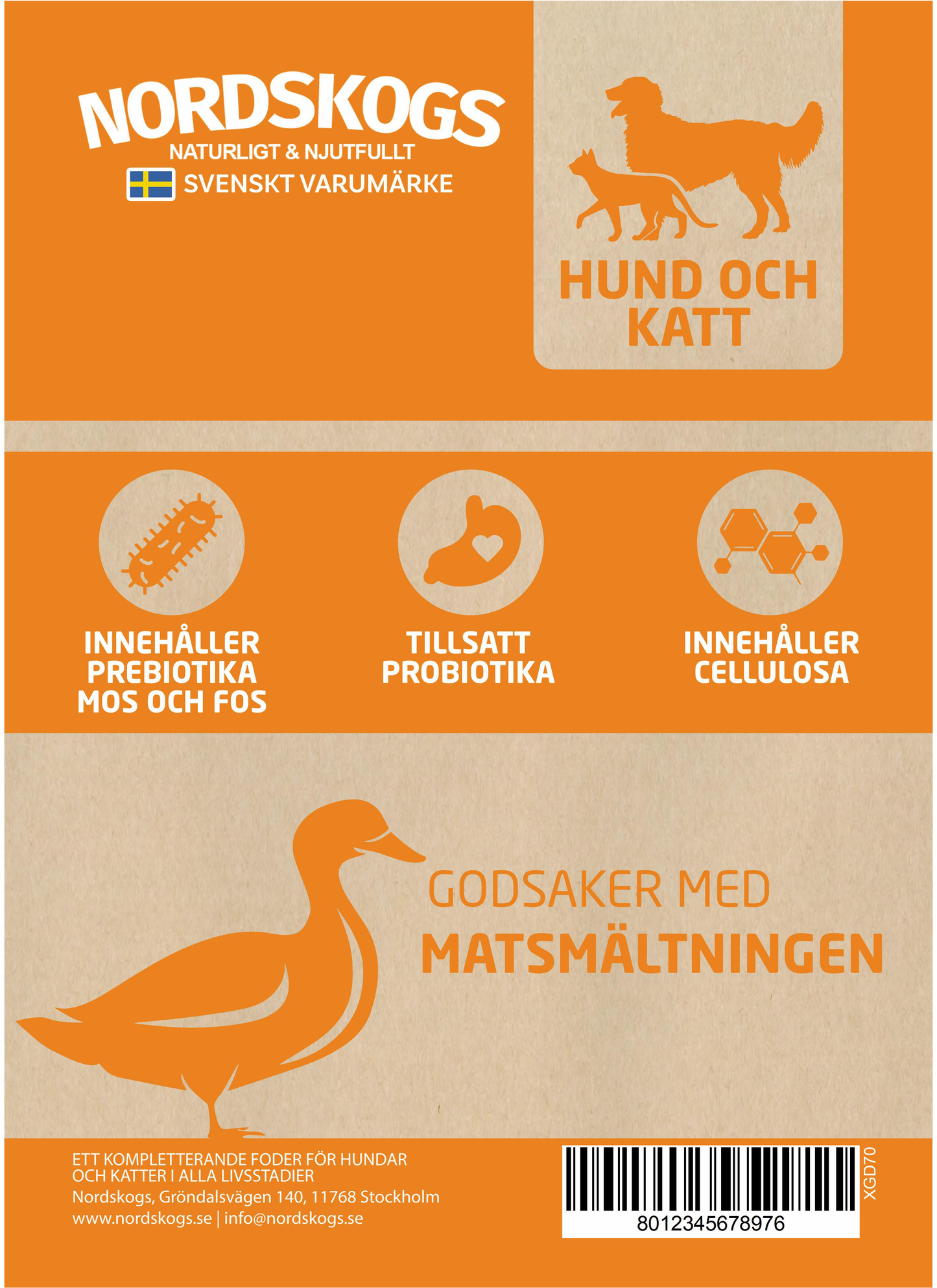 Nordskogs - Godis för Matsmältningen 70g