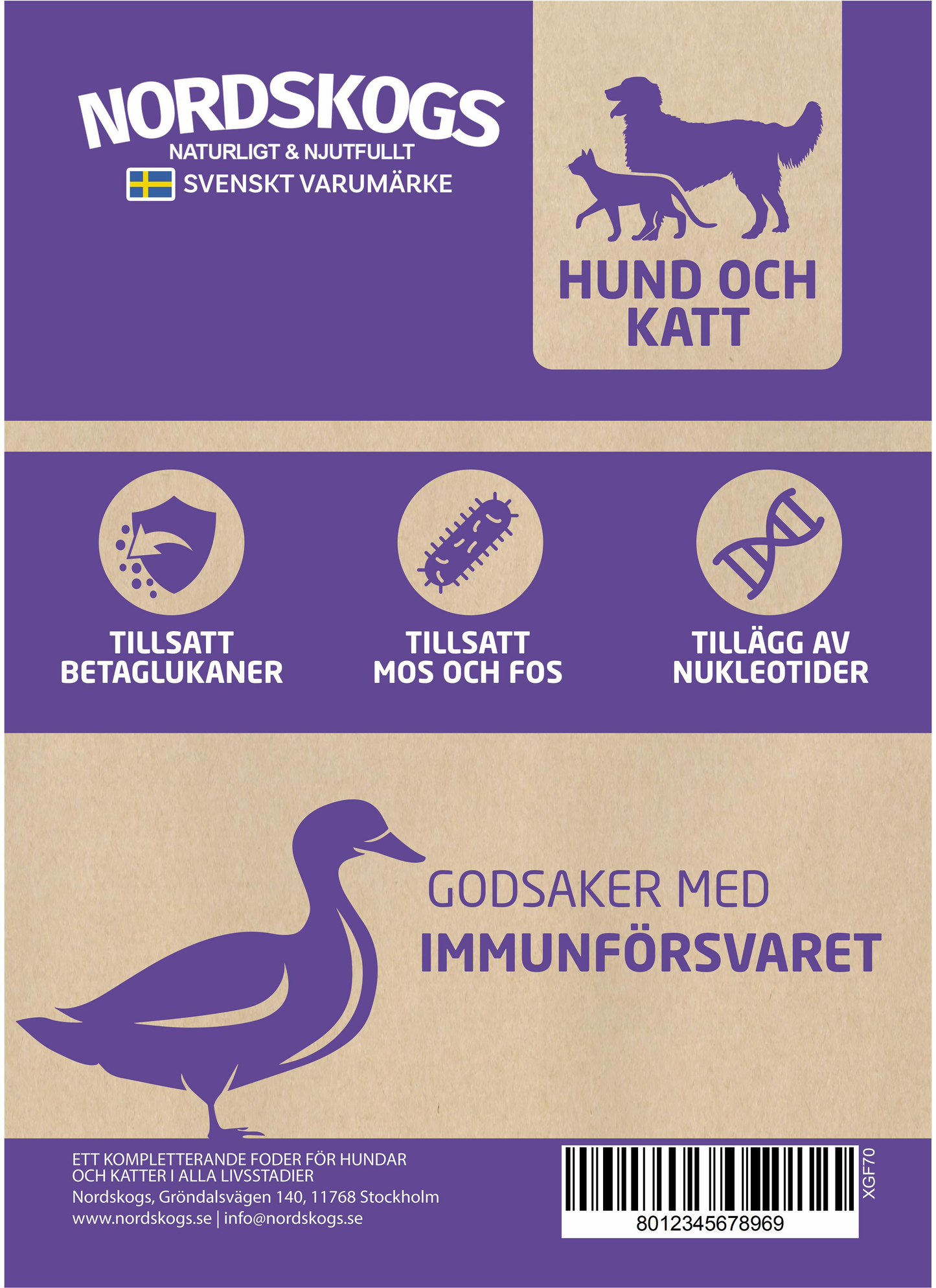 Nordskogs - Godis för Immunförsvaret 70g